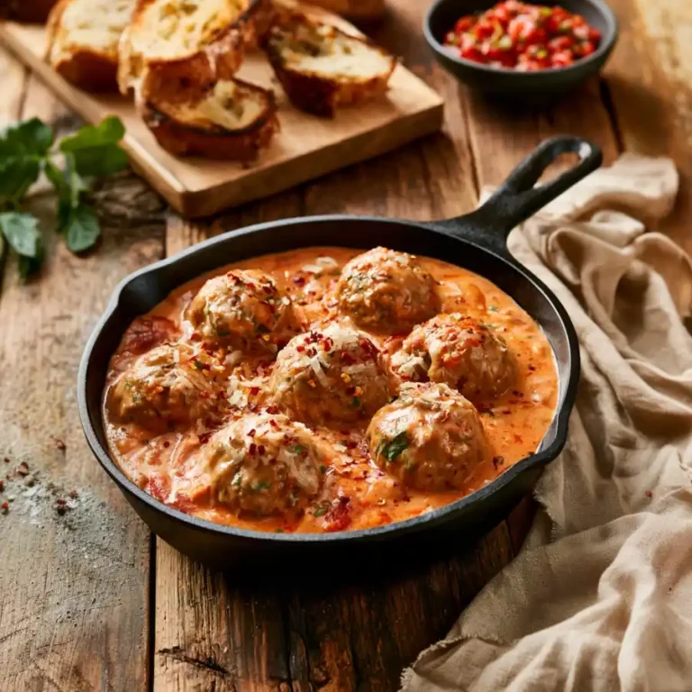 Creamy Marry Me Chicken Meatballs