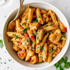 One pot Cajun chicken pasta