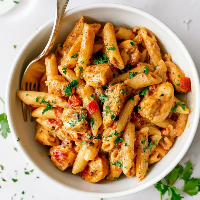 One pot Cajun chicken pasta