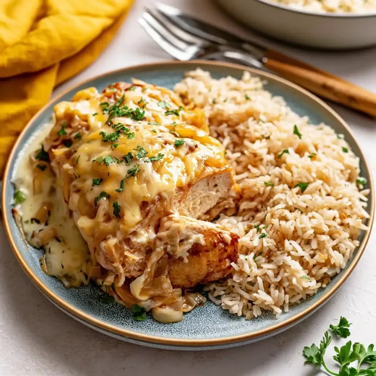 French onion chicken casserole
